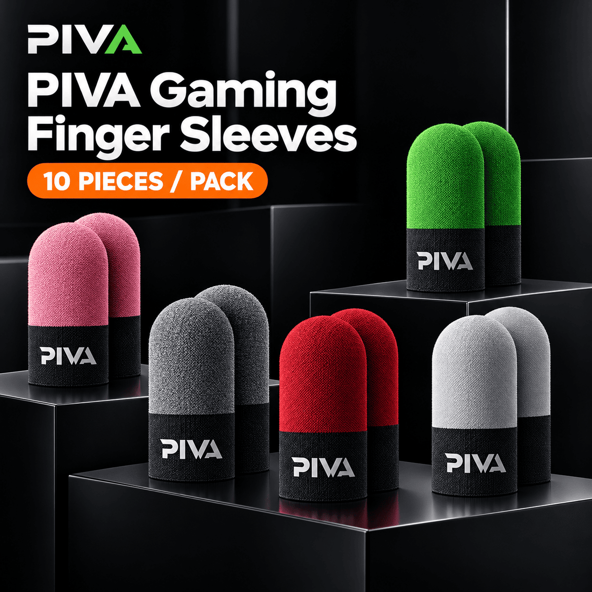 High Sensitivity Gaming Finger Sleeves for PUBG Mobile Gaming