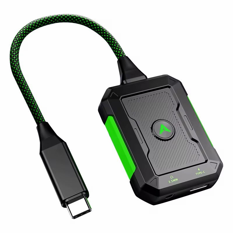 PIVA GS2 2-in-1 Gaming Audio DAC & 3.5mm Jack Adapter with 60W PD Fast Charging | DJStore.pk