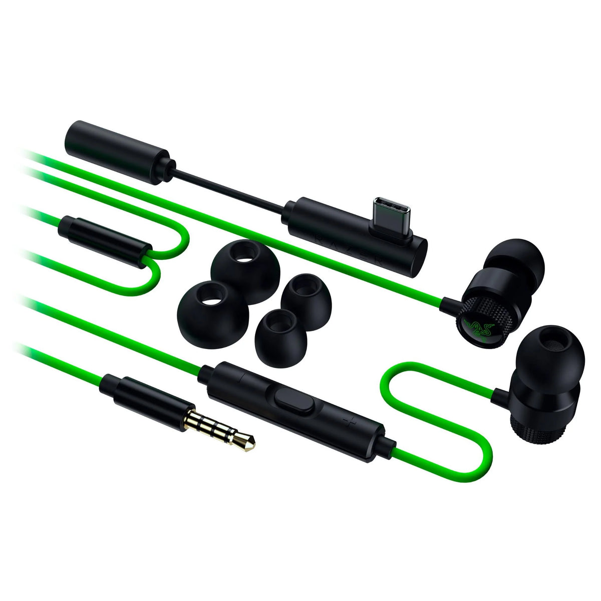 Razer Hammerhead V3 in-line microphone and volume control